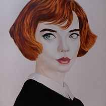 Mi Proyecto del curso: Retrato en acuarela a partir de una fotografía. Traditional illustration, Watercolor Painting, and Portrait Drawing project by elena.encinas - 02.16.2022