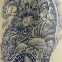 Proyecto Técnicas de tatuaje blackwork con línea fina. Desenho de tatuagens projeto de Christian Garro Garro - 12.02.2022