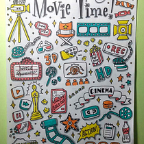 Mi Proyecto del curso: Dibujo y hand lettering creativo para principiantes. Traditional illustration, Lettering, Drawing, H, and Lettering project by Alejandra Valeria Bicciconti Sabattini - 02.17.2022