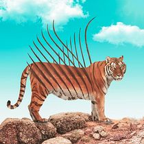 Mon projet du cours : Photomontage et illustrations fantastiques sur Photoshop. Photograph, Collage, Photo Retouching, Digital Illustration, Photographic Composition, and Photomontage project by Eric Hochwahr - 02.17.2022