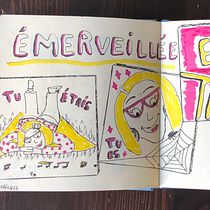 Mon projet du cours : Journal intime visuel et créatif : dessinez votre quotidien. Escrita, Comic, e Sketchbook projeto de Aurelie Belloncle - 26.03.2022