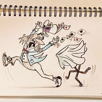 Mon projet du cours : Introduction à la création de personnages dans le style des cartoons avec Edvill. Traditional illustration, Character Design, Drawing, Comic, Pencil Drawing, Realistic Drawing, Artistic Drawing, Colored Pencil Drawing, Creativit, and Creating with Kids project by Anne COLLET - 02.25.2022