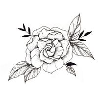 Mój projekt z kursu: Wprowadzenie do tatuowania. Ilustração tradicional, Desenho de tatuagens e Ilustração botânica projeto de Paulina Katarzyna Mol - 01.02.2022