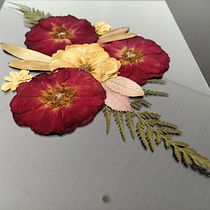 Meu projeto do curso: Técnicas básicas para prensar flores e plantas. Un progetto di Artigianato, Belle arti, Collage, DIY e Design floreale e vegetale di carlaspmarques - 26.01.2022