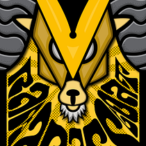 Mi Proyecto del curso: Ilustración vectorial: más volumen y rock and roll. Un progetto di Illustrazione tradizionale, Illustrazione vettoriale, Design di poster  e Illustrazione digitale di Victor Tavarez - 15.02.2022