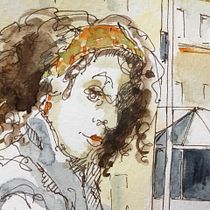 Mein Kursprojekt: Aquarellsketching: Drück deine Ideen aus . Ilustração tradicional, Esboçado, Criatividade, Desenho, Pintura em aquarela, e Sketchbook projeto de svenja_n - 17.02.2022