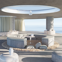Mi Proyecto del curso: ArchViz de interiores: crea diseños 3D surrealistas con Blender. Arquitetura, Arquitetura de interiores, Arquitetura digital, Visualização arquitetônica, e Design de interiores projeto de Nicolas Gomez - 16.02.2022