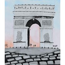 Mon projet du cours : Dessin architectural à l’aquarelle et à l’encre. Sketching, Drawing, Watercolor Painting, Architectural Illustration, Sketchbook & Ink Illustration project by Véronique - 02.17.2022