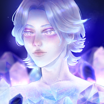 Mi Proyecto del curso: Retratos digitales de fantasía con Photoshop. Traditional illustration, Drawing, Digital Illustration, Portrait Drawing, Digital Drawing, and Digital Painting project by Aury HR - 02.14.2022