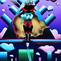 Mi Proyecto del curso: Ilustración geométrica con volumen. Traditional illustration, Character Design, and Digital Illustration project by Antonio García Mayo - 07.01.2021