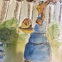 My project in Artistic Watercolor Sketching: Dare to Express Your Ideas course. Traditional illustration, Sketching, Creativit, Drawing, Watercolor Painting, and Sketchbook project by kate wood - 02.17.2022