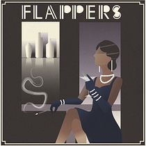 My project in Art Deco Style for Digital Illustration course. Traditional illustration, Fine Arts, Poster Design, and Digital Illustration project by Malika Yao - 02.18.2022