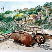 My project in The Art of Watercolor: Paint Your Vision of the World course. Projekt z dziedziny Malowanie akwarelą, Trad, c, jna ilustracja,  Sztuki piękne i  Malarstwo użytkownika Elisabeth Saguna - 18.02.2022