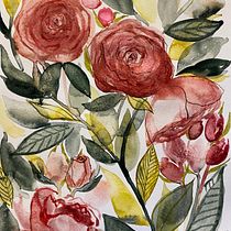 My project in Artistic Floral Watercolor: Connect with Nature course. Ilustração tradicional, Pintura, Pintura em aquarela e Ilustração botânica projeto de kellyzavislak - 18.02.2022