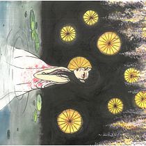 Mi Proyecto del curso: Ilustración en acuarela con influencia japonesa. Un progetto di Illustrazione tradizionale, Disegno e Pittura ad acquerello di Esmeralda Tenorio Romero - 18.02.2022