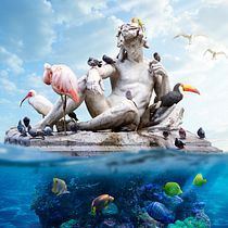 My project in Digital Collage in Photoshop: Composition and Visual Effects course. Een project van Fotografie, Collage, Retoucheren van foto's, Artistieke fotografie, Fotografische compositie y Fotomontage van Vovka - 18.02.2022