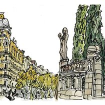 Mi Proyecto del curso: Sketching artístico en acuarela: atrévete a expresar tus ideas . Ilustração tradicional, Esboçado, Criatividade, Desenho, Pintura em aquarela, e Sketchbook projeto de Xavier Krauel - 19.02.2022