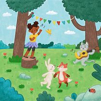 Mi Proyecto del curso: Creación de personajes para cuentos infantiles con Procreate. Projekt z dziedziny Trad, c, jna ilustracja, Projektowanie postaci, Ilustracja c, frowa, Ilustracje dla dzieci, R, sunek c i frow użytkownika Ariadna Cisternas Buenaño - 19.02.2022