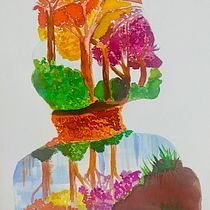 Mi Proyecto del curso: Acuarela con doble exposición: pintura de naturaleza. Een project van Traditionele illustratie, Aquarelschilderen, Realistische tekening y Naturalistische illustratie van Igor Seva Conde - 19.02.2022