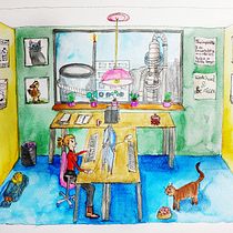 Mijn project van de cursus: Creatief schetsen: geef je illustraties levendigheid en detail. Un progetto di Illustrazione tradizionale, Bozzetti, Disegno a matita, Disegno, Pittura ad acquerello, Sketchbook e Illustrazione con inchiostro di Timmermans Jolanda - 20.02.2022