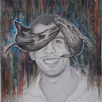 Meu projeto do curso: Retrato com técnica mista: capture expressões e emoções Ein Projekt aus dem Bereich Bildende Künste, Bleistiftzeichnung, Zeichnung, Porträtzeichnung, Realistische Zeichnung und Artistische Zeichnung von Ioná Vasconcelos Amaral Santos - 20.02.2022