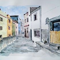 Mon projet du cours : Dessin architectural à l’aquarelle et à l’encre. Sketching, Drawing, Watercolor Painting, Architectural Illustration, Sketchbook & Ink Illustration project by Marlène Couturier - 02.20.2022