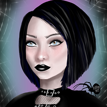 My project in Digital Fantasy Portraits with Photoshop course. Traditional illustration, Drawing, Digital Illustration, Portrait Drawing, Digital Drawing, and Digital Painting project by Ashley Roosa - 02.19.2022
