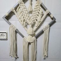 Mi Proyecto del curso: Introducción al tapiz de macramé. Un progetto di Design di accessori, Artigianato, Fiber Art, Macramè e Textile Design di loliestevez100 - 21.02.2022