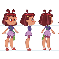 Meu projeto do curso: Design de personagens para animação com Photoshop. Animation, Character Design, and Character Animation project by Fernanda Lima - 02.20.2022