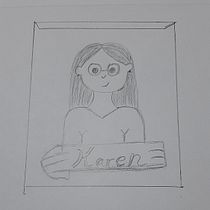 Mi Proyecto del curso: Dibujo y hand lettering creativo para principiantes. Traditional illustration, Lettering, Drawing, H, and Lettering project by Karen Orozco Brenes - 02.21.2022