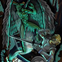 Mi Proyecto del curso: Ilustración de personajes en acrílico. Traditional illustration, Character Design, Painting, Comic, Acr, and lic Painting project by Diego pugliese - 02.21.2022