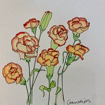 My project in Botanical Sketchbooking: A Meditative Approach course. Ilustração tradicional, Esboçado, Desenho, Pintura em aquarela, Ilustração botânica, e Sketchbook projeto de Trisha Berry - 21.02.2022