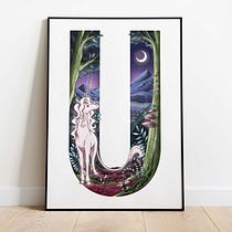 My project in Children’s Illustration: Create Decorative Letters course. Lettering, Digital Illustration, Children's Illustration, and Narrative project by yosiwosi - 02.13.2022