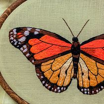 Meu projeto do curso: Técnicas de bordado realista. Traditional illustration, Embroider, and Textile Design project by Andiara Silos - 02.21.2022