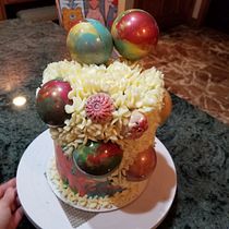My project in Cake Design: Modern Decorating Techniques course. Un progetto di Design e DIY di Indre Pralataviciute - Mineikiene - 21.02.2022