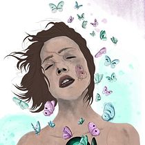 My project in Illustration Techniques with Digital Watercolor course. Un progetto di Illustrazione tradizionale, Illustrazione digitale, Pittura ad acquerello, Disegno di ritratti e Disegno digitale di Maryna Khokhlova - 21.02.2022