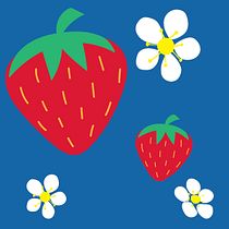 Midsommar Pattern: My project in Textile Pattern Design with Photoshop course. Un projet de Illustration traditionnelle, Création de costumes, Création de motifs, St, lisme et Illustration numérique de Alinne Rodrigues - 21.02.2022