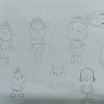 My project in Kawaii Character Creation in 3D with Blender  course Ein Projekt aus dem Bereich Traditionelle Illustration, Design von Figuren, Digitale Illustration, 3-D-Modellierung und Manga von atiyya - 21.02.2022