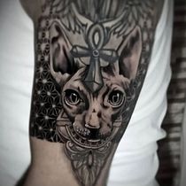Mi Proyecto del curso: Técnicas de color para tatuajes . Un progetto di Illustrazione tradizionale, Disegno, Illustrazione digitale, Design di tatuaggi e Disegno digitale di Henry Steven Sierra Cardona - 18.07.2022