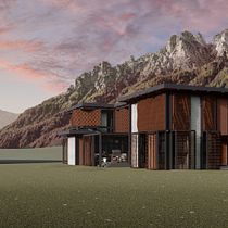 My project in Matte Painting Techniques for ArchViz course. Un progetto di Ritocco fotografico, Fotografia digitale, Architettura digitale, ArchVIZ, Fotomontaggio e Matte painting di Evan Gilbert C. Basila - 22.02.2022