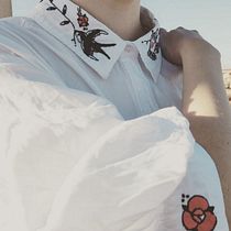 Mi Proyecto del curso: Técnicas básicas de bordado: puntadas, composiciones y gamas cromáticas. Un projet de Création d'accessoires, Création de costumes, Broderie, Théorie des couleurs , et Design textile de irenita Amapolita - 22.02.2022