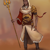 Proyecto del curso: Pintura digital para personajes en Procreate. Traditional illustration, Character Design, and Digital Illustration project by Akio Rodrigo Sernaqué Samillán - 02.21.2022