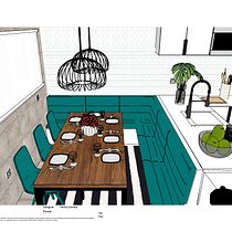 Meu projeto do curso: Design de espaços saudáveis: bem-estar e conforto. Interior Architecture, Interior Design, Interior Decoration, and Spatial Design project by Telma Carreira - 02.17.2022