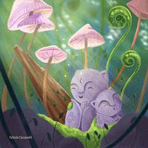 Meu projeto do curso: Cenas atmosféricas no Procreate: pinte com cores e luzes . Traditional illustration, and Digital Illustration project by Fabíola Cassanelli - 02.22.2022
