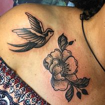 Meu projeto do curso: Tatuagem para principiantes. Tattoo Design project by Érika Lara - 02.22.2022