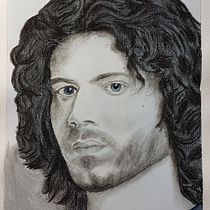 Mon projet du cours : Portrait classique : la méthode du génie universel de la Renaissance. Fine Arts, Sketching, Drawing, Portrait Drawing, Realistic Drawing, and Artistic Drawing project by emilie.boisvert - 02.23.2022