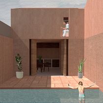 Meu projeto do curso: Representação gráfica de projetos arquitetônicos. Un projet de Architecture, Design graphique, Architecture d'intérieur, Design d'intérieur, Pa, sagisme, Collage, Architecture numérique et Illustration architecturale de Laís Smania Soares - 23.02.2022
