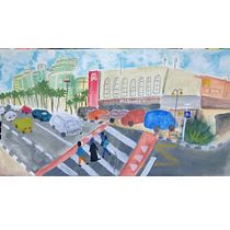 My project in Pictorial Sketchbook with Gouache course. Un progetto di Illustrazione tradizionale, Bozzetti, Disegno, Illustrazione architettonica, Sketchbook e Pittura gouache di mashitahsahar - 23.02.2022