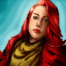 BD MELYNA. Traditional illustration, Drawing, Digital Illustration, Portrait Drawing, Digital Drawing, and Digital Painting project by Julie Rolland - 02.23.2022