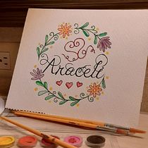 Mi Proyecto del curso: Técnicas modernas de acuarela Araceli. Un progetto di Illustrazione tradizionale, Belle arti, Pittura e Pittura ad acquerello di jcgarcia462 - 01.02.2022